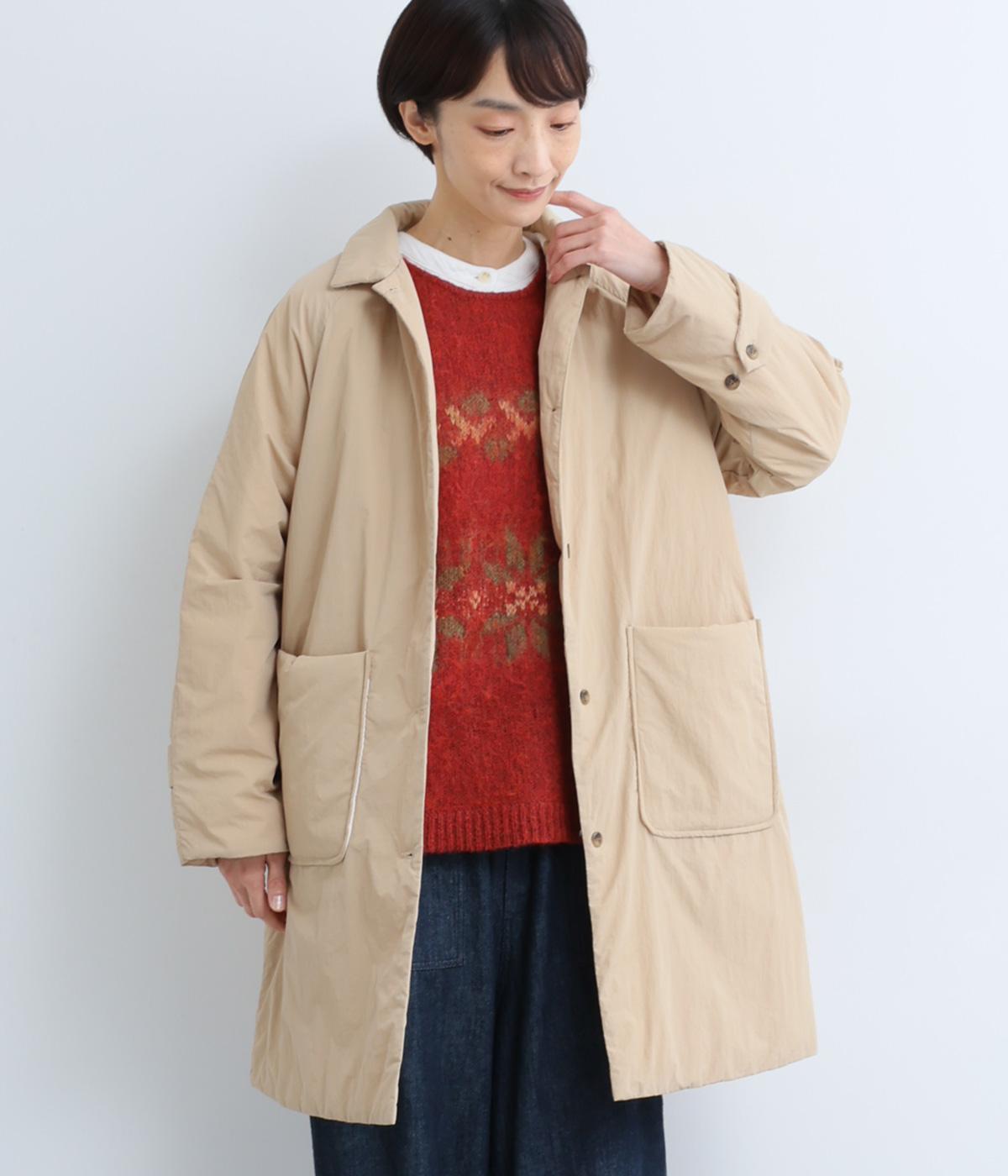 中綿キルティング ステンカラーコート（so）の商品詳細