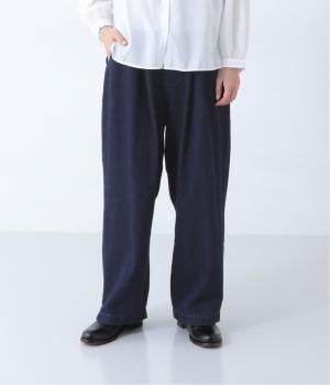 デニムタックテーパードパンツ