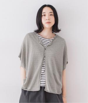 ノルマンディーリネンニットフレンチ2wayドロップショルダーベスト