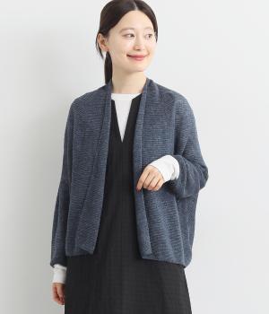 ノルマンディーリネンニットフレンチ変形カーディガン