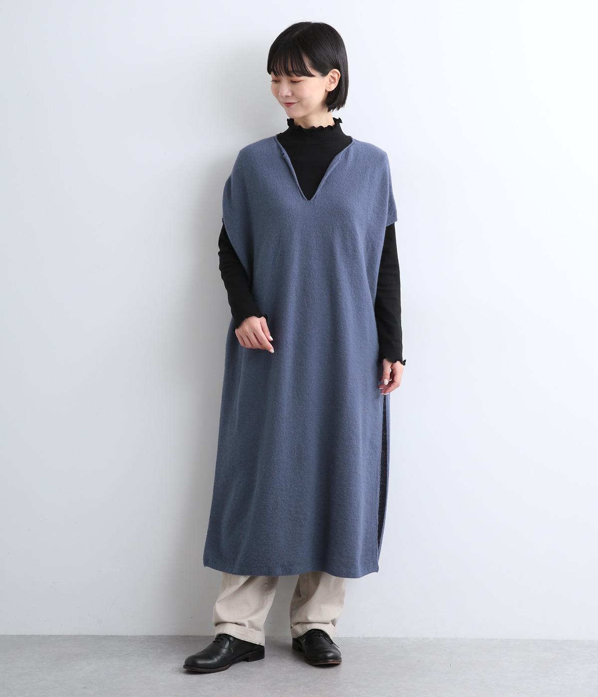 強縮ニットドロップベストワンピース（so）の商品詳細