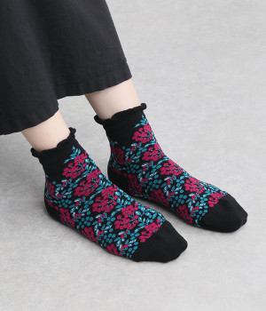 ハイゲージショートソックス　SAISON