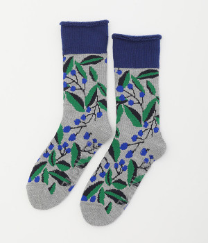 ぽかぽかルームソックス　ジューンベリー