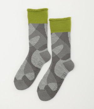 ぽかぽかルームソックス　マーブル