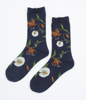 ハイゲージ クルーソックス RENDEZVOUS