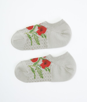 ハイゲージスニーカーソックス MIA(グレー-ONESIZE)