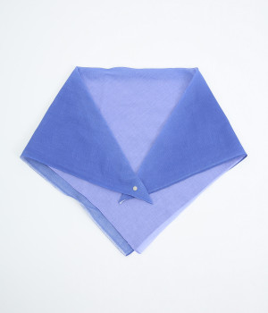 おさんぽスカーフ　バイカラー