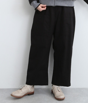 コットンハイカウントチノ　コクーンパンツ