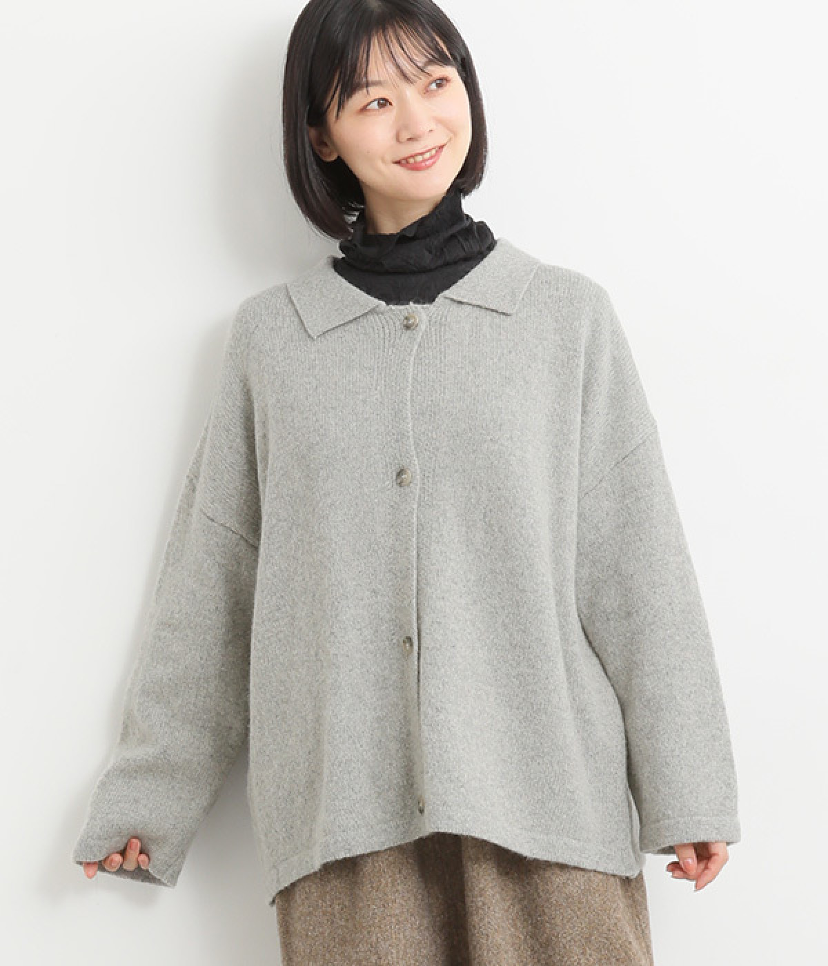 襟付きニットカーディガン（D*g*y）の商品詳細