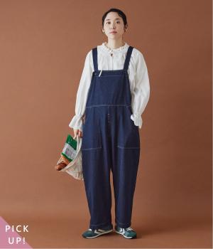 デニムオーバーオール
