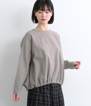 コットンネルバルーンプルオーバー