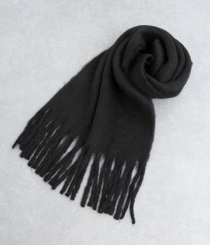 大判マフラー(クロ-F)