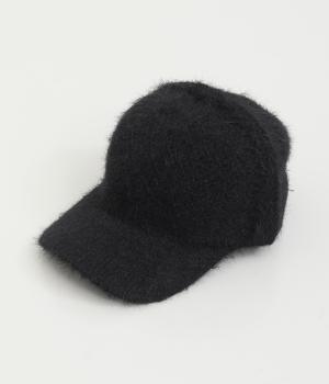 シャギーニットキャップ(クロ-F)