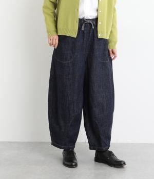 コットン10ozデニムパネルボールパンツ
