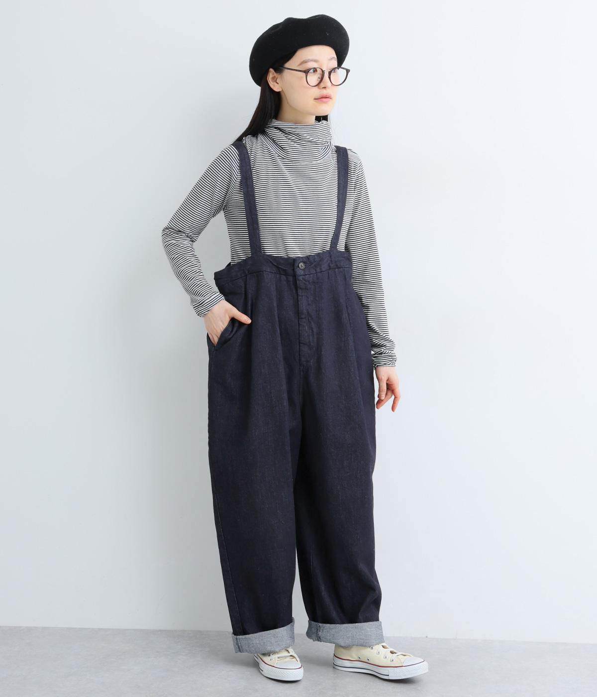 コットン11ozデニムサスペンダーワークトラウザー（D.M.G）の商品詳細