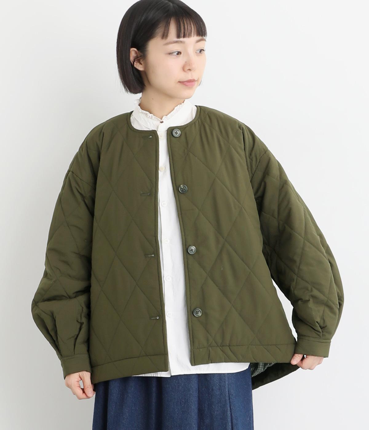 ダイヤ柄キルティングジャケット（le ciel）の商品詳細