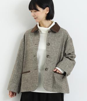 へリンボン　ジャケット