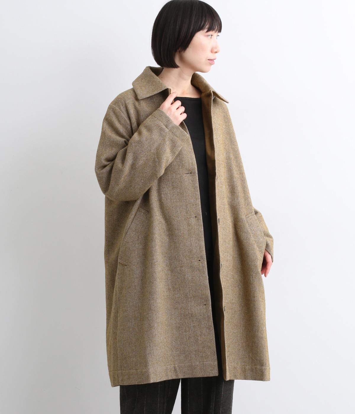 カラーツイード ロングコート（le ciel a temps doux）の商品詳細