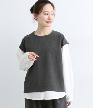 TR平織ドッキングプルオーバー