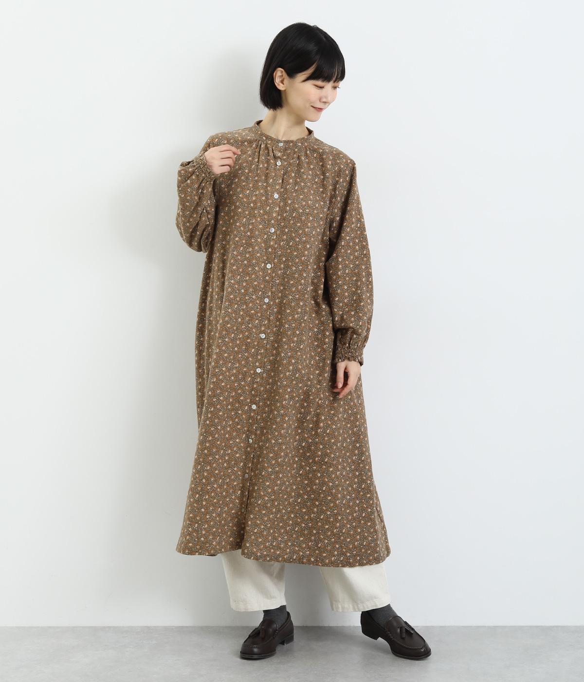 薄起毛花柄プリント ワンピース（le ciel）の商品詳細