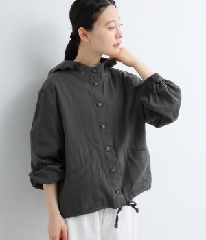 コットンガーゼ　パーカー