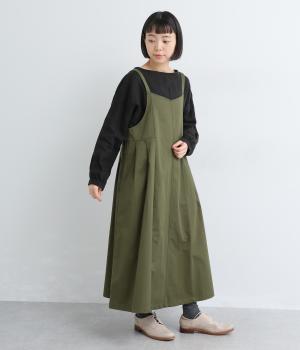 コットンツイル　ジャンバースカート