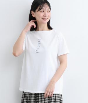 USオーガニックコットン2wayロゴワイドプルオーバー