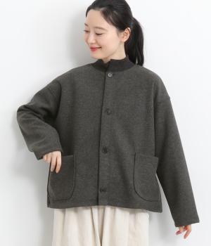 ウーレットブルゾン(チャコール-F)