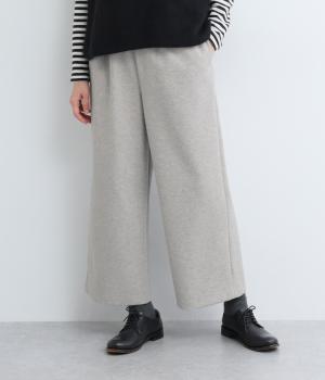 ウーレットソフトワイドパンツ(グレー-L)