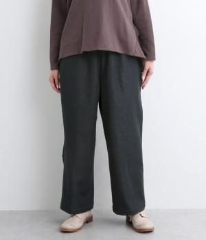 デニムワイドパンツ(ネイビー-L)