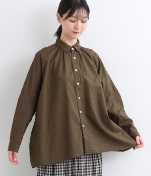 リネンコットンシーチングドルマンブラウス