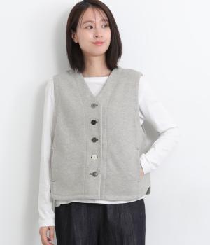 ウーレットソフトベスト(グレー-F)