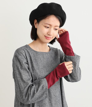 【極暖シルクシリーズ】アームウォーマー（親指穴付き）