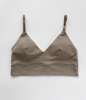 リラックスブラ　M～XL(鉛色-M)