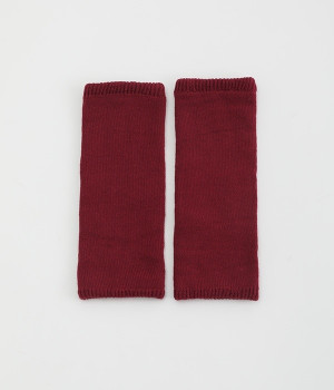 【極暖シルクシリーズ】内側シルク2重編み　レッグウォーマー