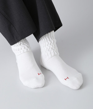 コットンリブパイルHMソックス