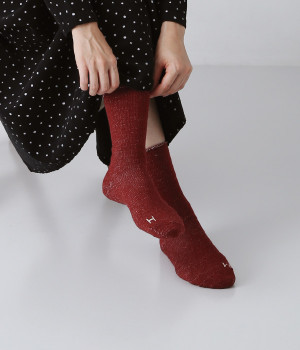 ウールコットンHMソックス