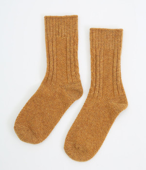 ウールミックスパターンソックス