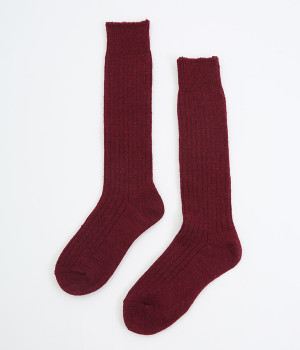 アクリルウールハイソックス