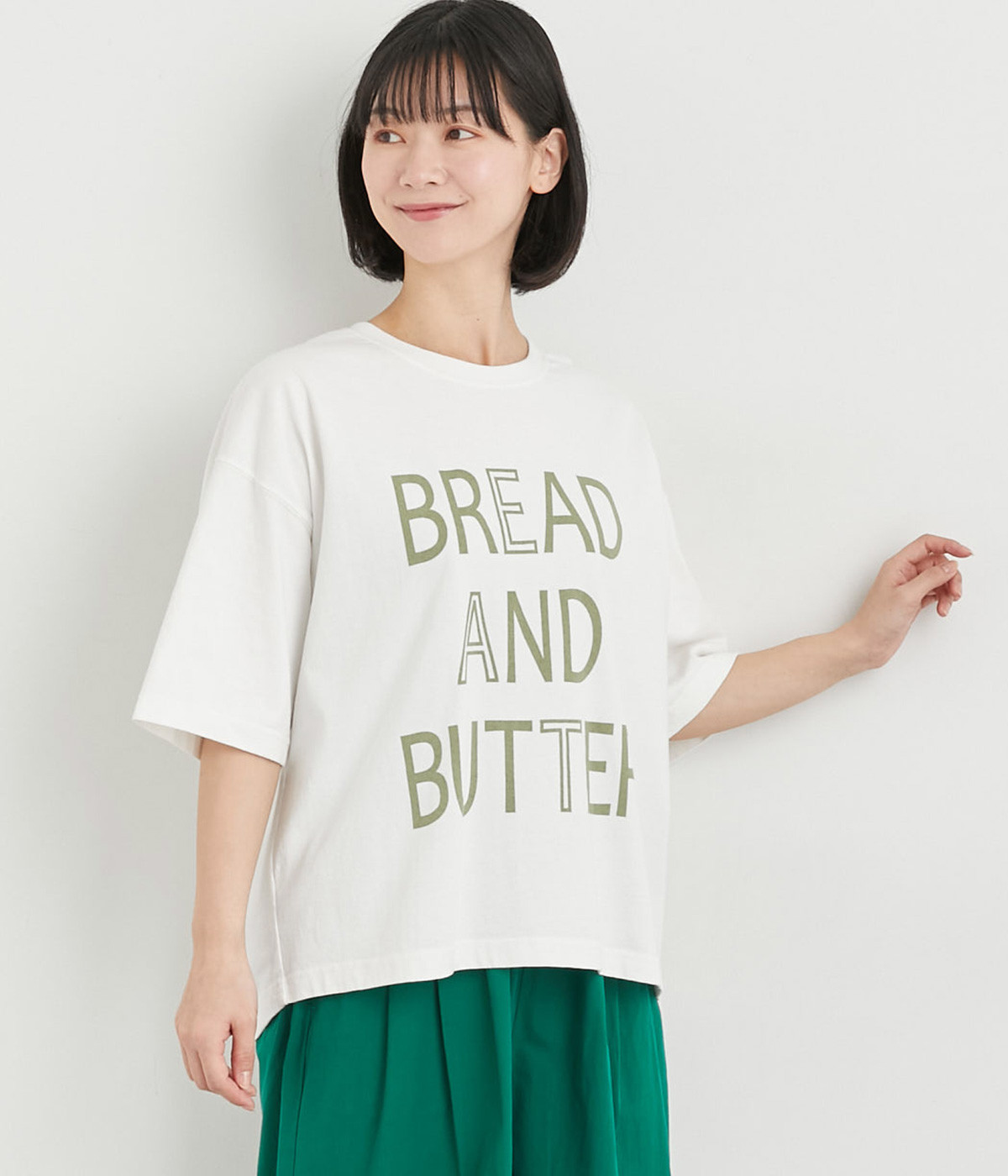☆新品未使用☆　イチパーセント　フリルTシャツ tシャツ 「プチプラ￥2199」リボンストーンロゴTシャツ