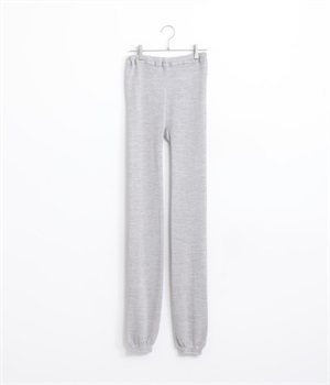 ウールシルクレギンス(ライトグレー-ML)