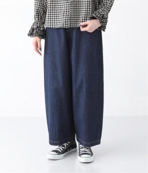 デニムカーブドパンツ