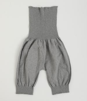 コットンリネンハラマキオーバーパンツ(ヘザーグレー-ML)