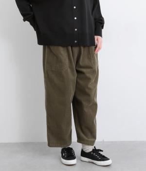 コーデュロイフロントポケットパンツ