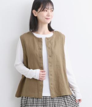 ヘビーリネン2wayベスト