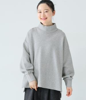 ツリウラケワイドタートルプルオーバー(ヘザーグレー-F)
