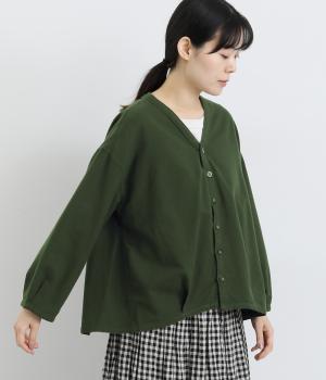 フランネル　カルディガンシャツ