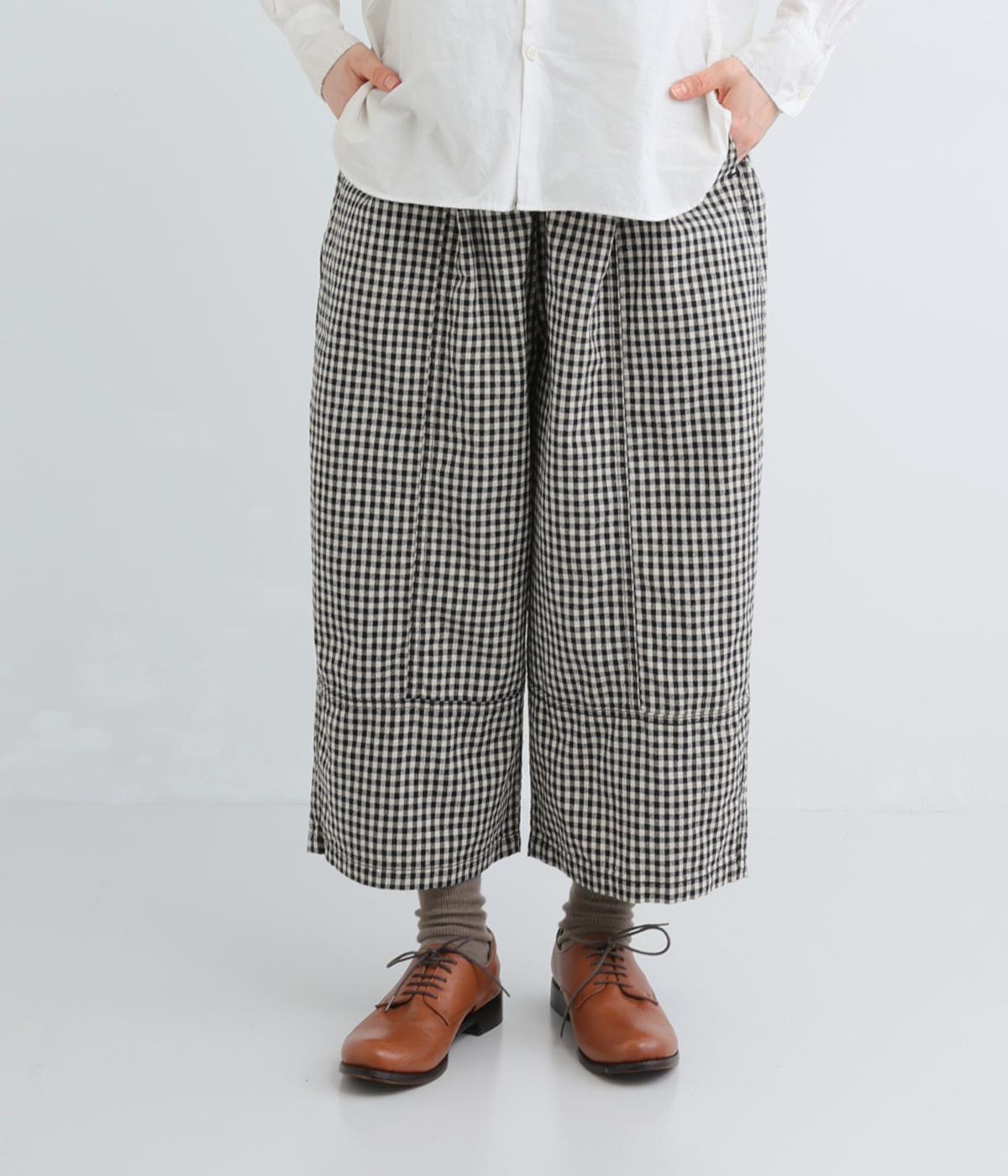 コットンリネンアムンゼンクロストーヌパンツ（Brocante）の商品詳細