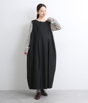 コットンミニタリーモールスキン2wayランテルヌワンピース