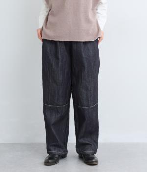 デニムルーズパンツ